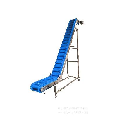 廠家直供裙邊皮帶大傾角輸送機(jī)工廠流水線傳送帶生產(chǎn)設(shè)備輸送機(jī)